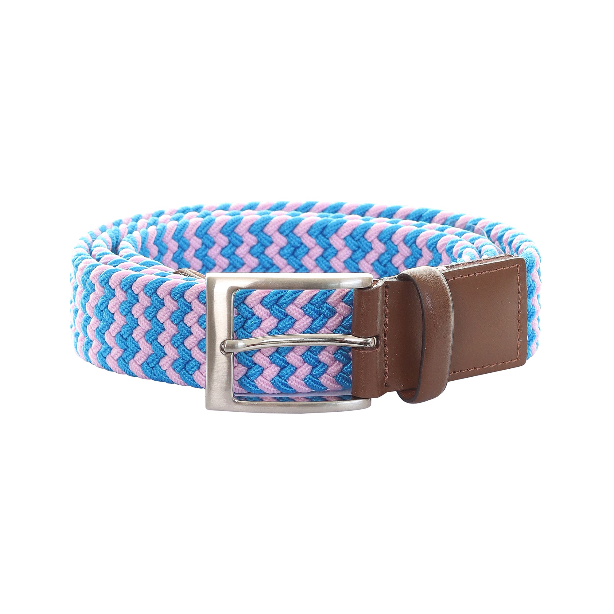 Original Penguin Golf Solid Braided Belt PN86101G Medium Blue 420 ...