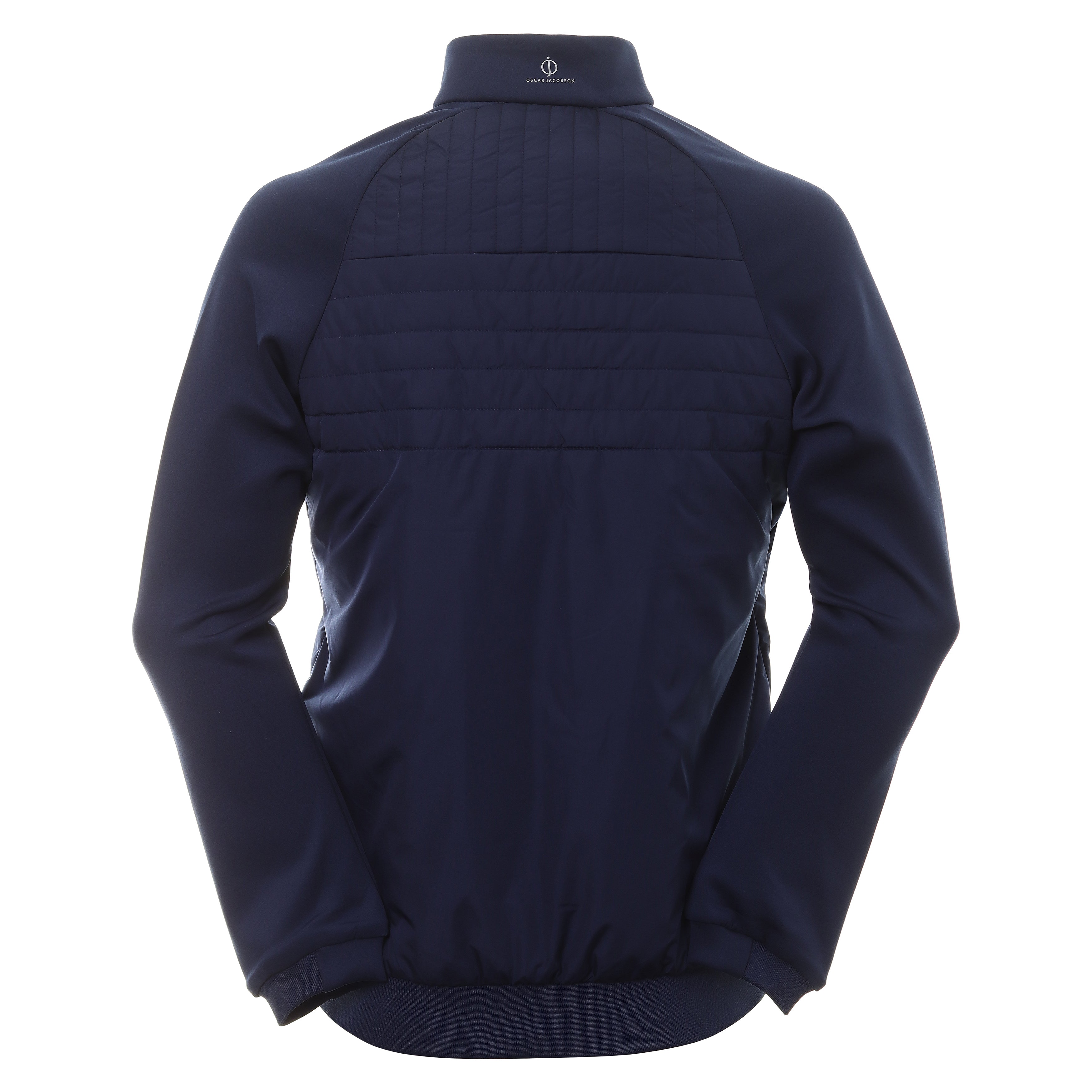 Oscar Jacobson Harrington Full Zip Jacket OJTOP0087 Navy | Function18