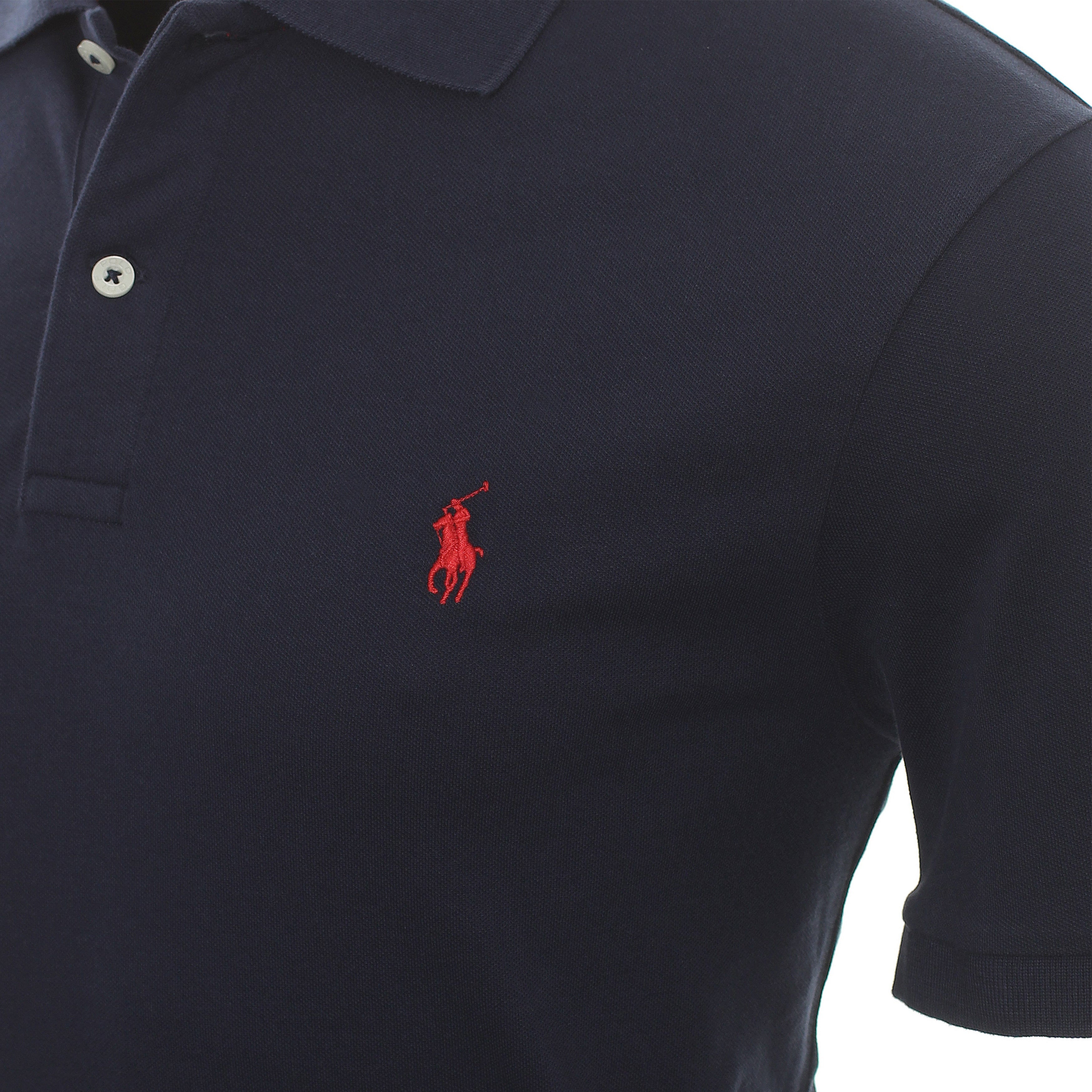 Polo Golf Ralph Lauren Cotton Stretch Shirt 781852700 French Navy 004 |  Function18 | Restrictedgs