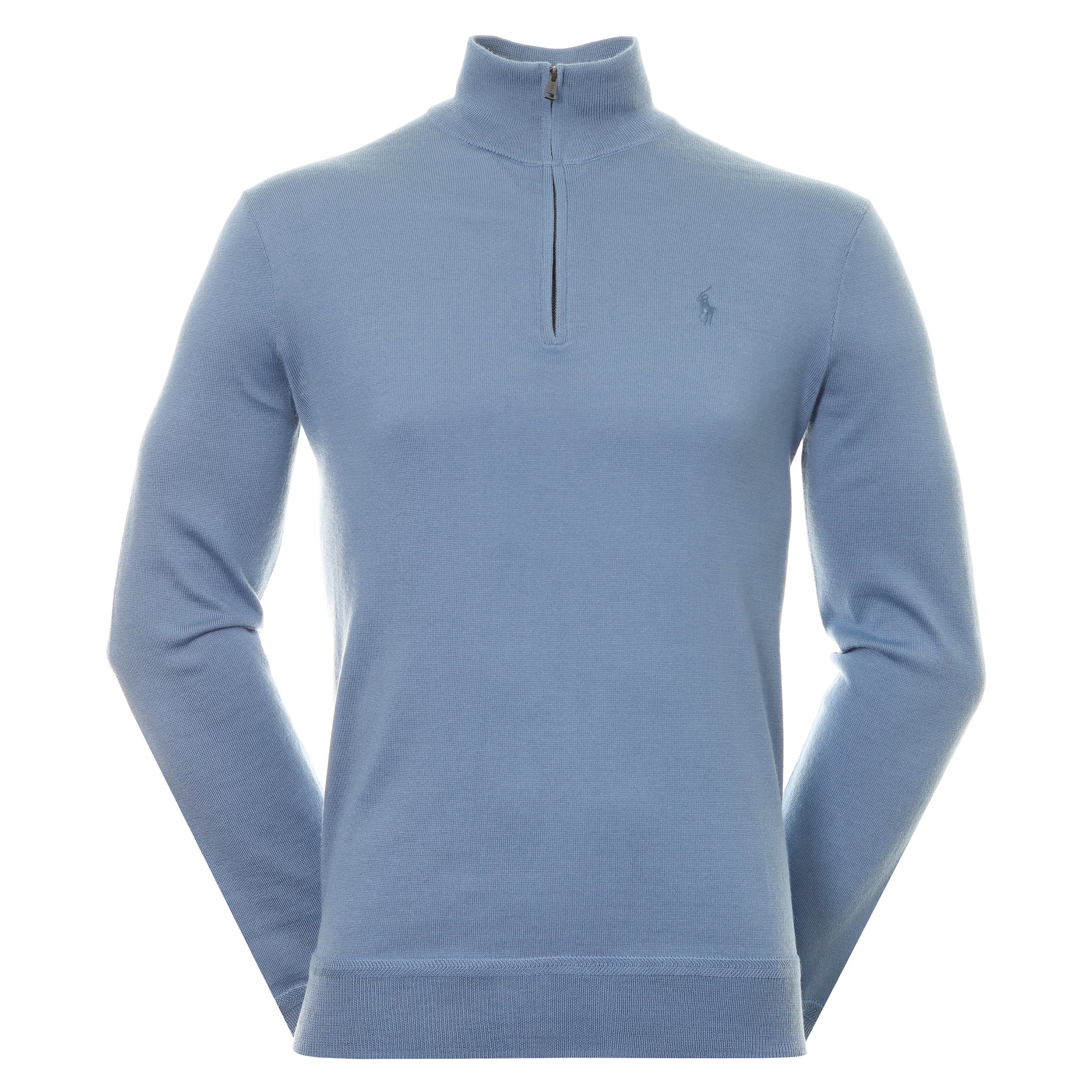 Polo Golf Ralph Lauren Quarter Zip Pullover 710876339 Channel Blue 003 |  Function18 | Restrictedgs