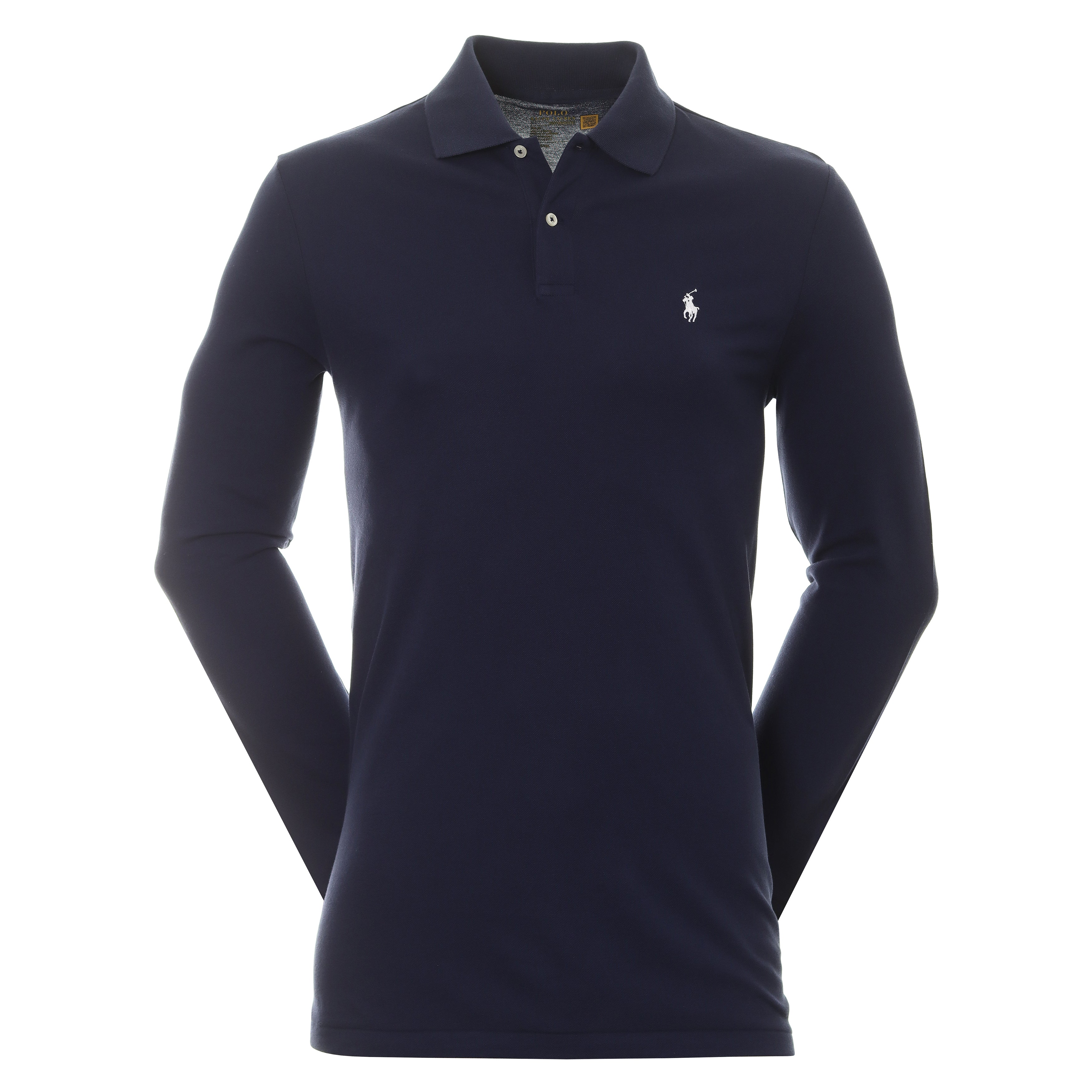 Polo Golf Ralph Lauren Stretch Pique LS Shirt 710875146 French Navy 003 |  Function18