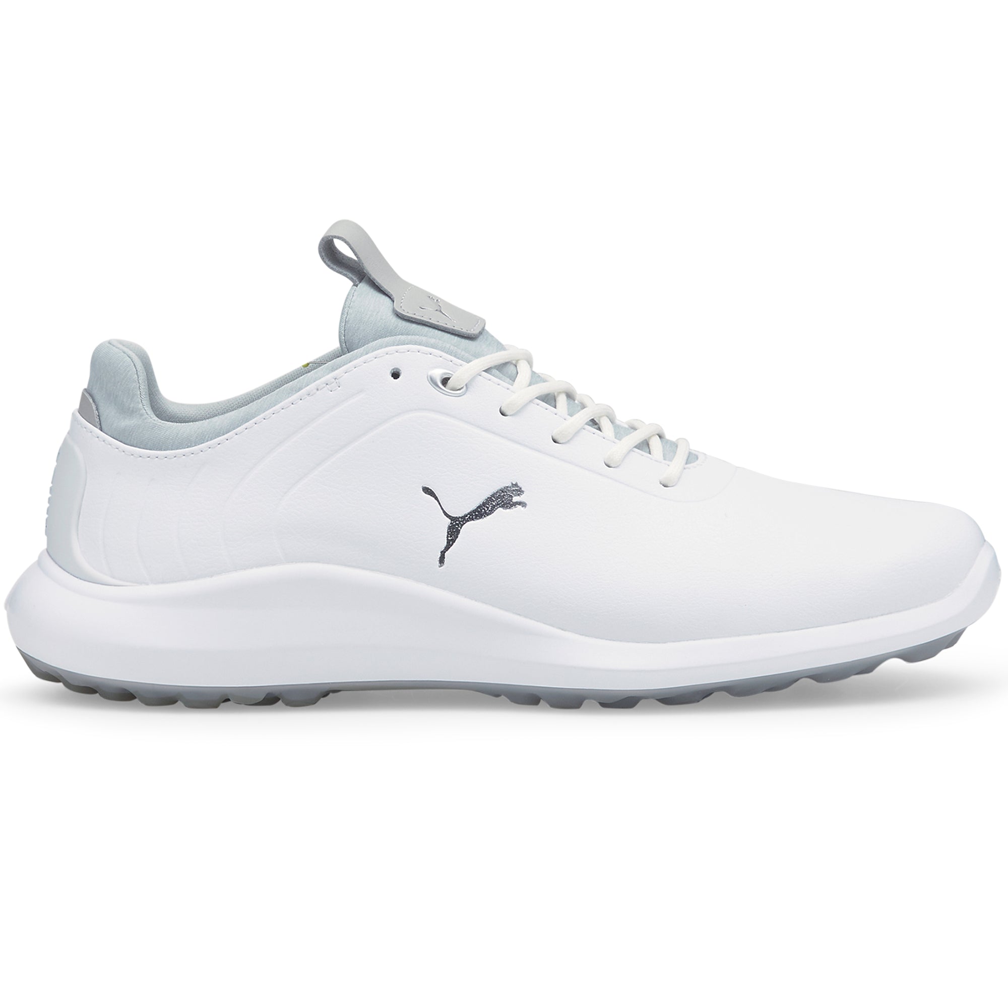 Puma Ignite Pro Golf Shoes 195031 Puma White Silver High Rise 01 |  Function18 | Restrictedgs