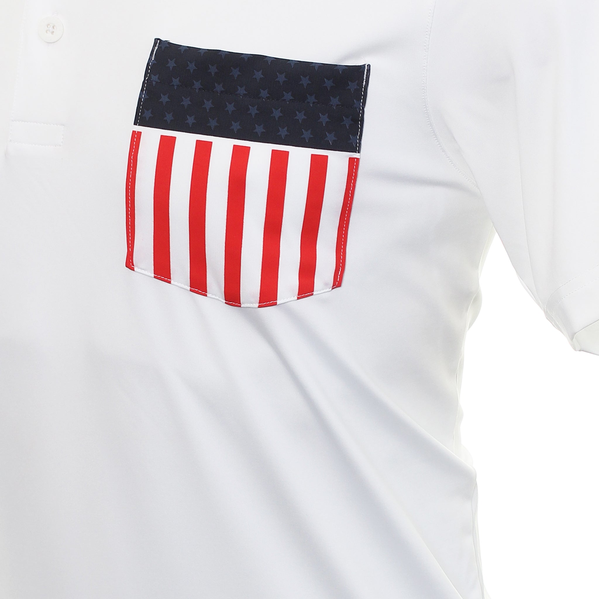 puma american flag golf shirt