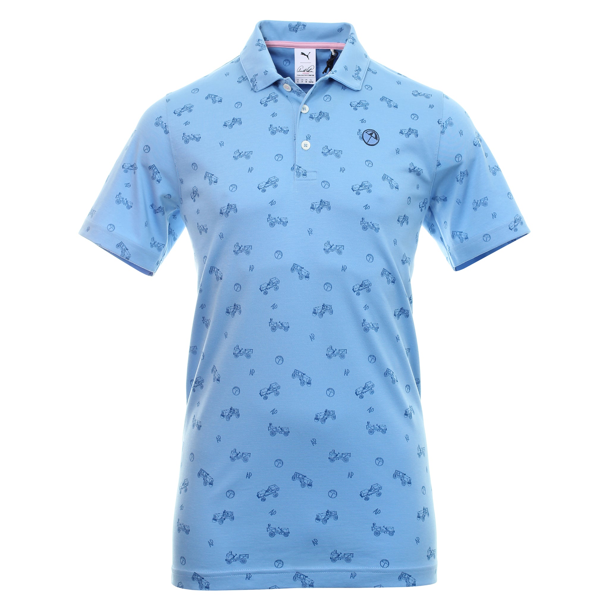 Puma Golf X Arnold Palmer Best Friend Shirt 531146 Team Light Blue 03 ...