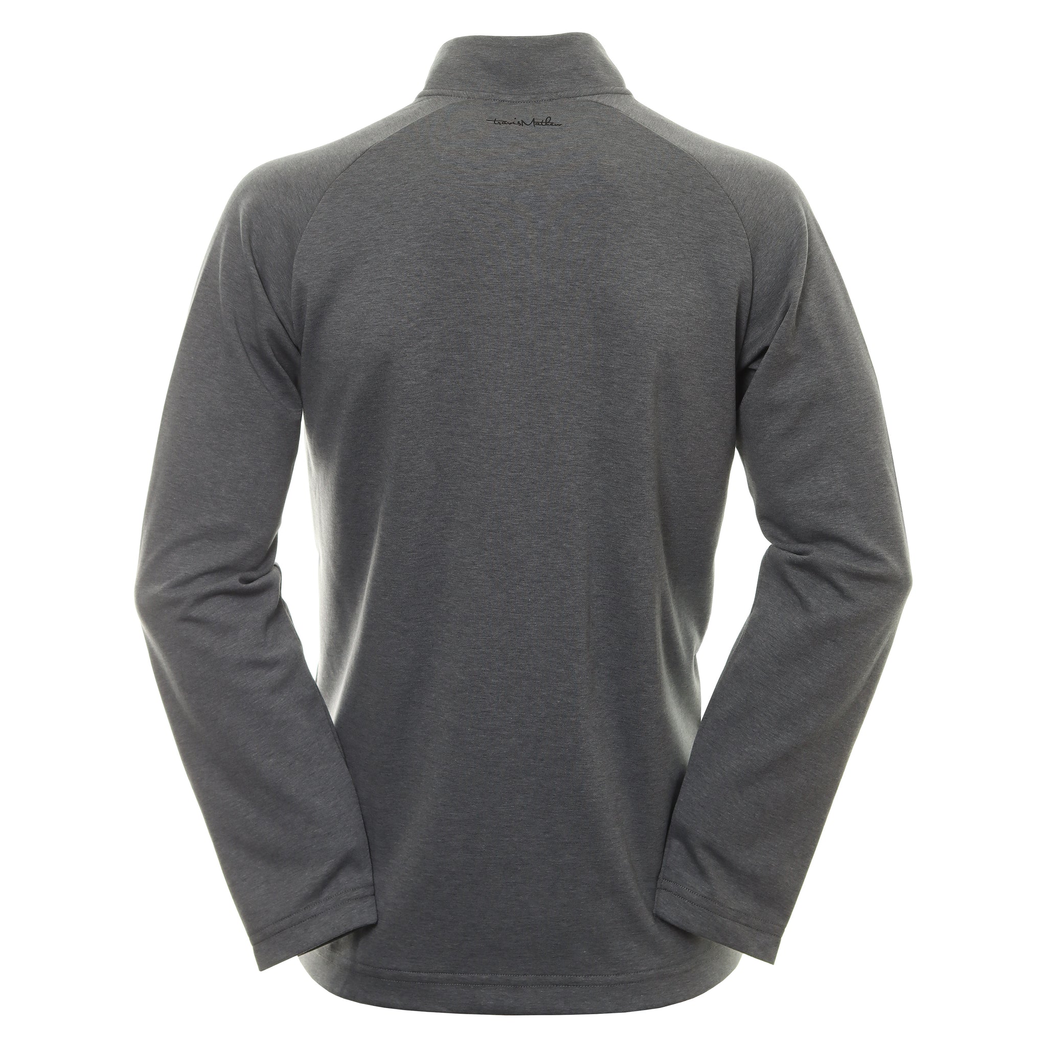 TravisMathew Upgraded 1/4 Zip 1MY351 Dark Grey & Function18