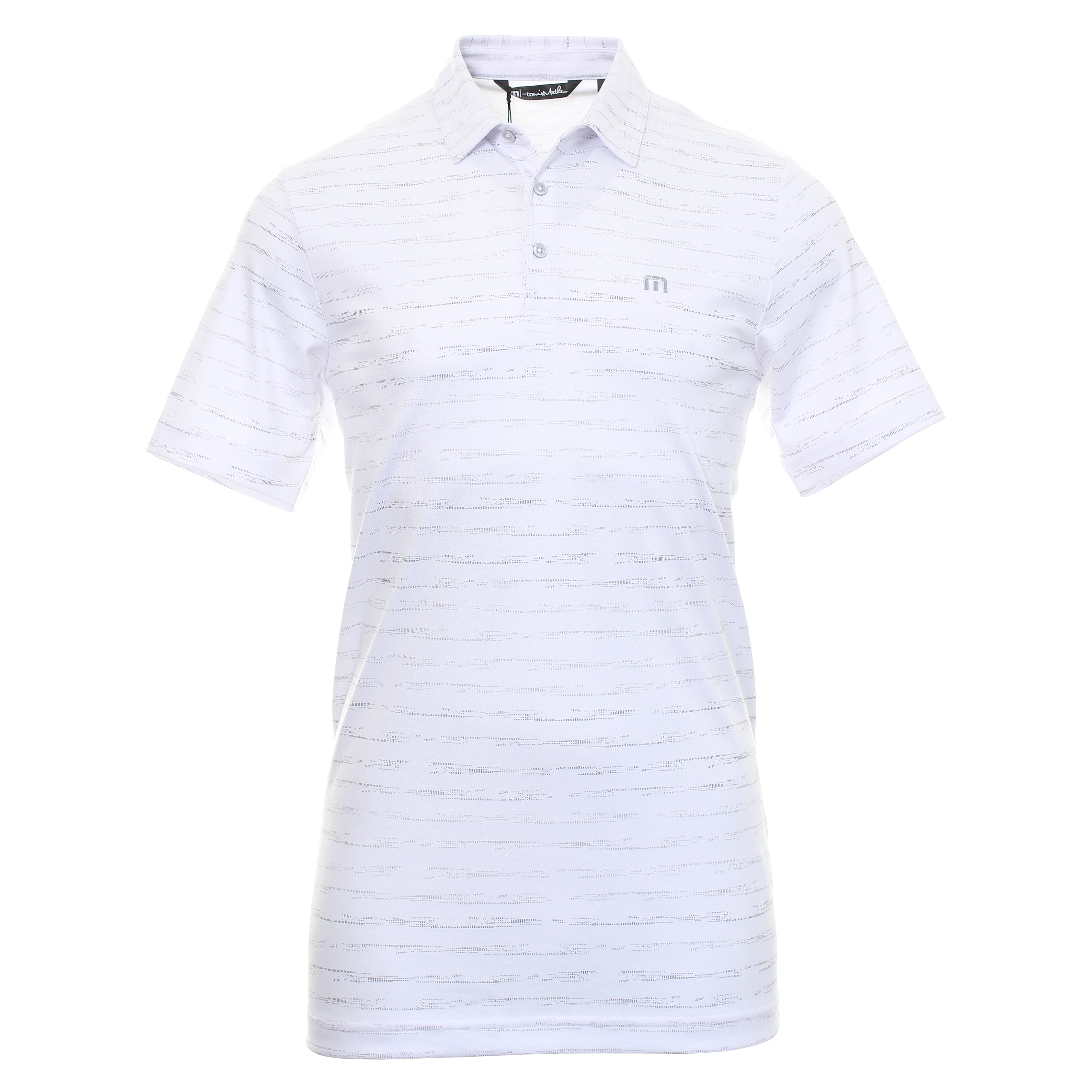 TravisMathew What The Shell Polo Shirt 1MU168 White & Function18