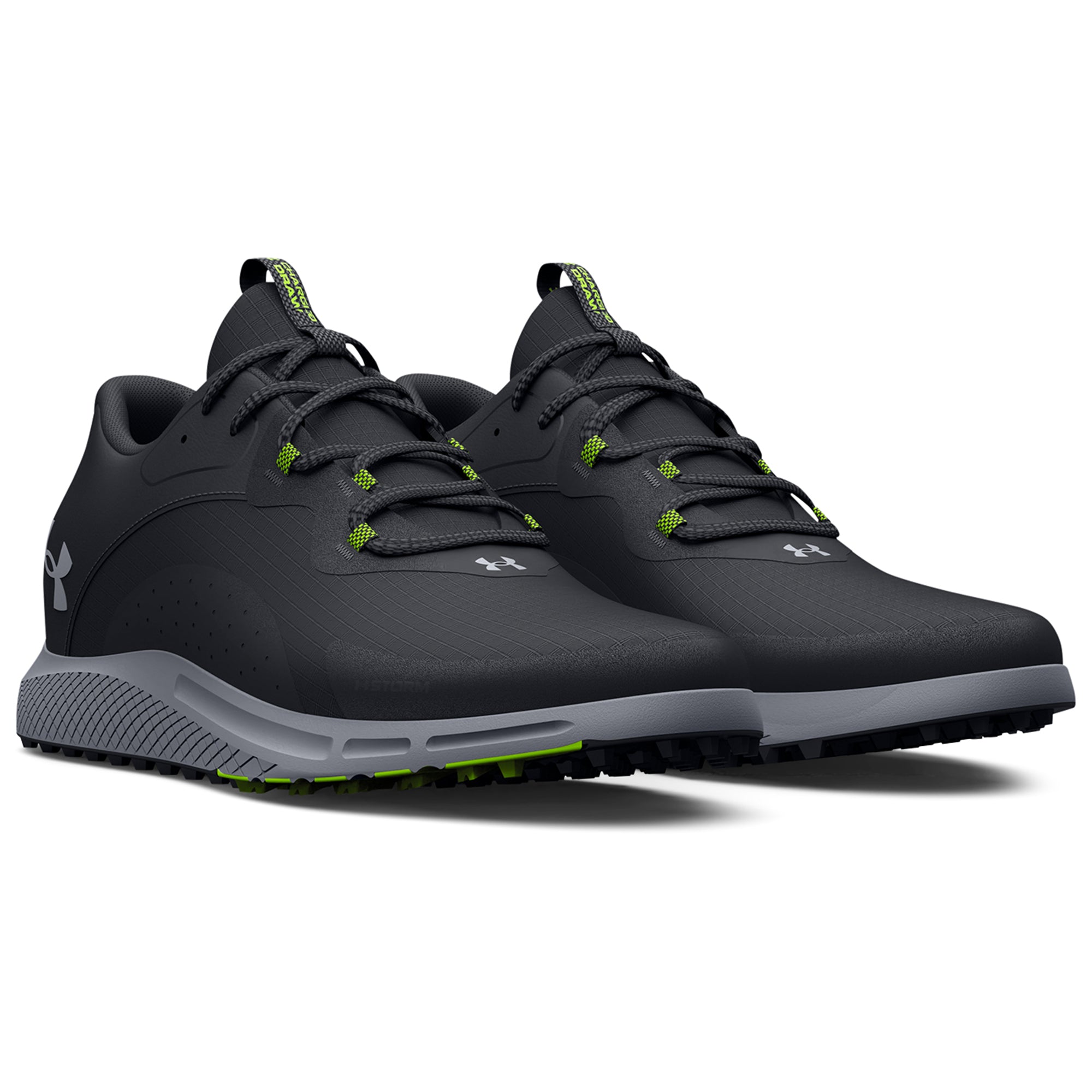 Under Armour Charged Draw 2 SL Golf Shoes 3026399 Black 001