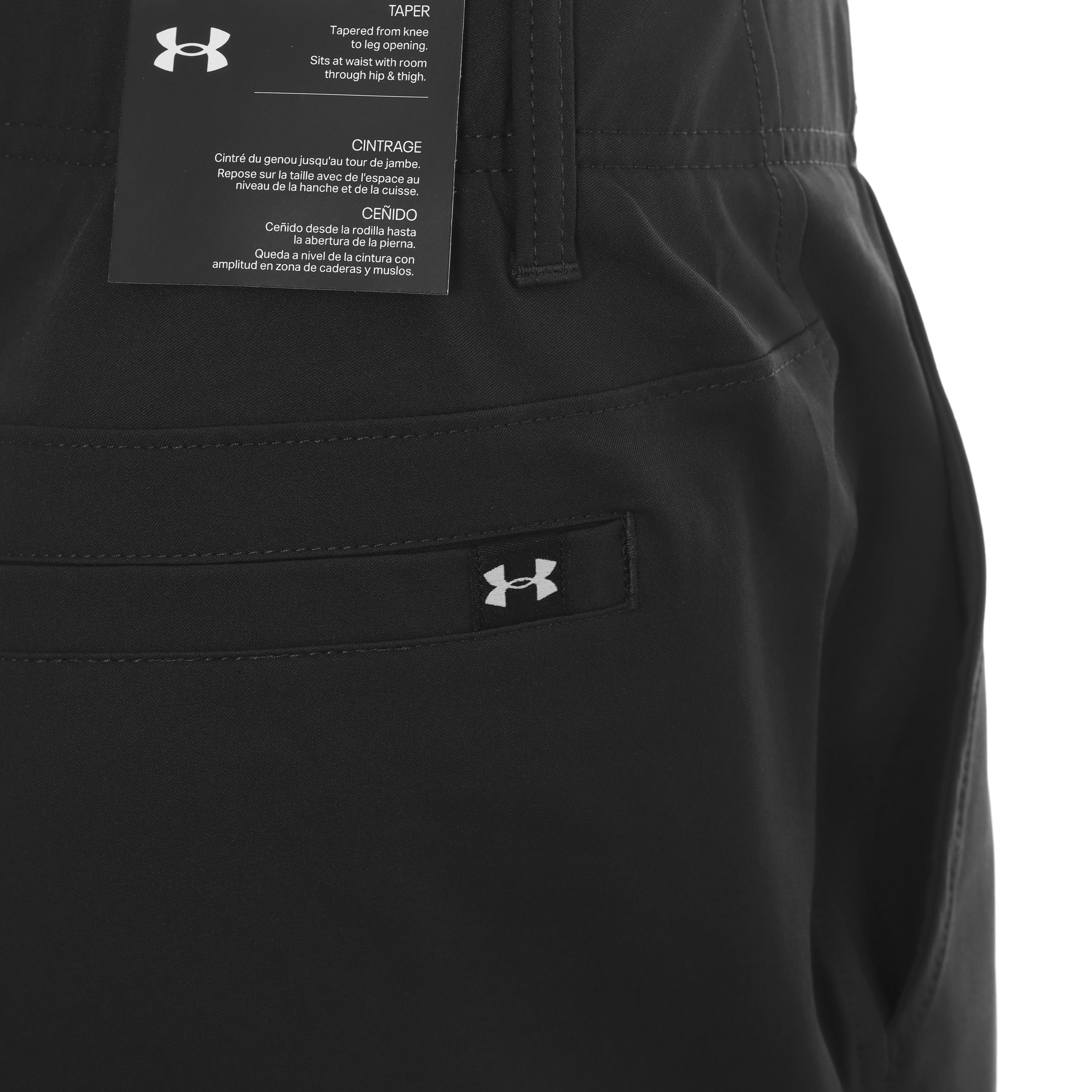 Under Armour Golf UA Drive Tapered Pants 1364407 Black 001#N#& Function18