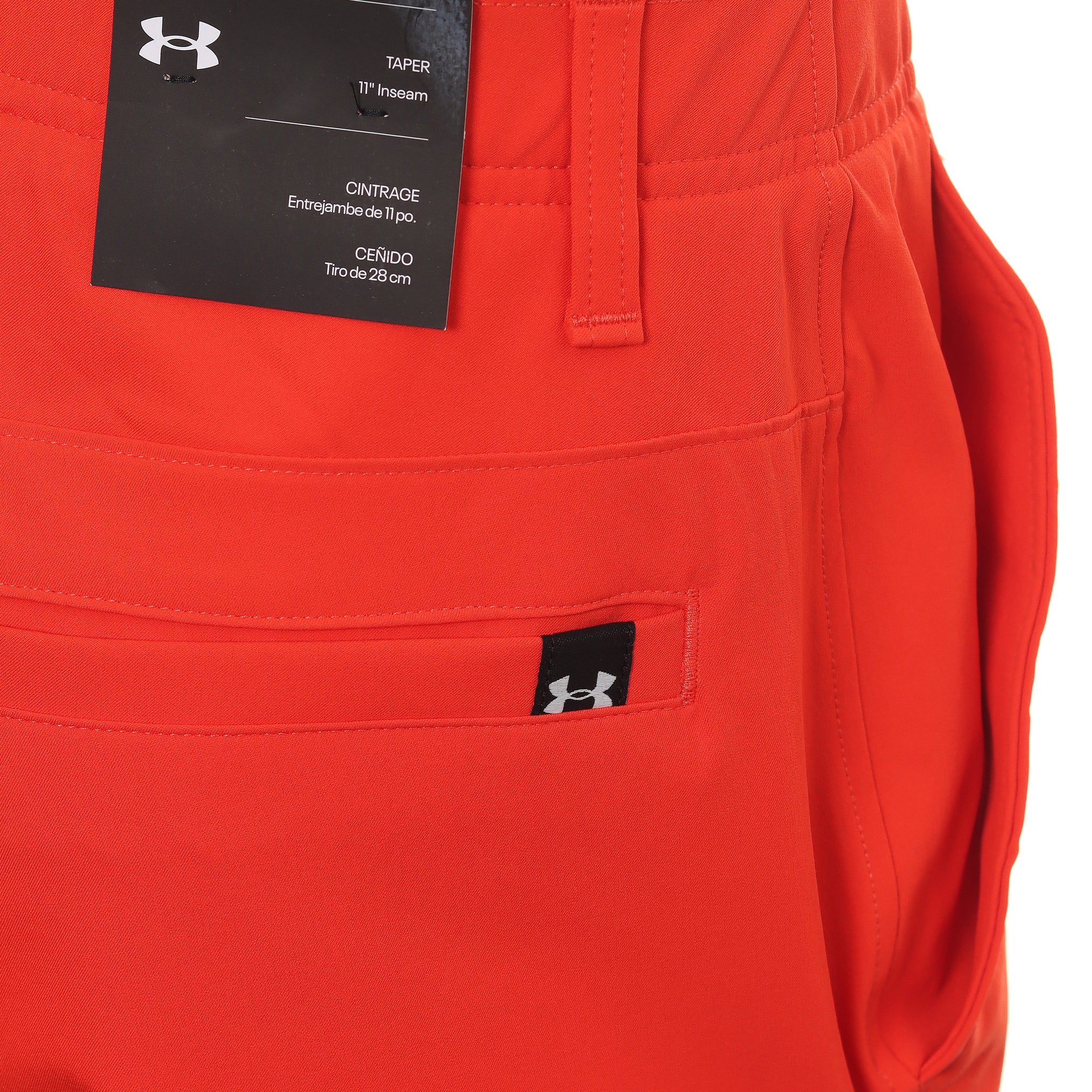 Under Armour Golf UA Drive Tapered Shorts Radio Red 890 Function18 | Restrictedgs
