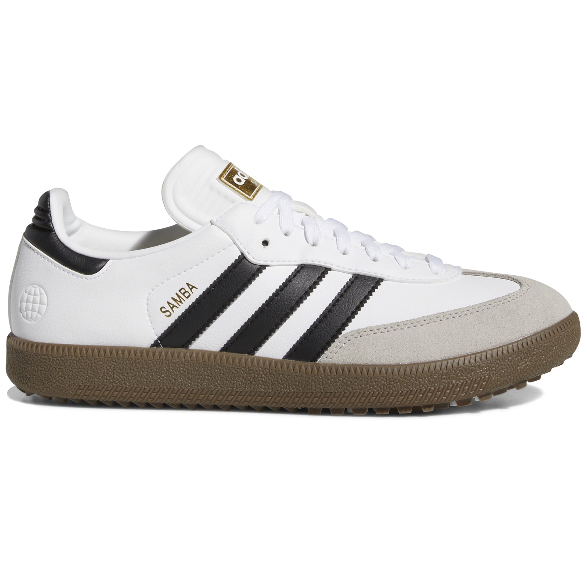 adidas Samba Spikeless LE Golf Shoes HP7879 White Black Gum 5 | Function18  | Restrictedgs
