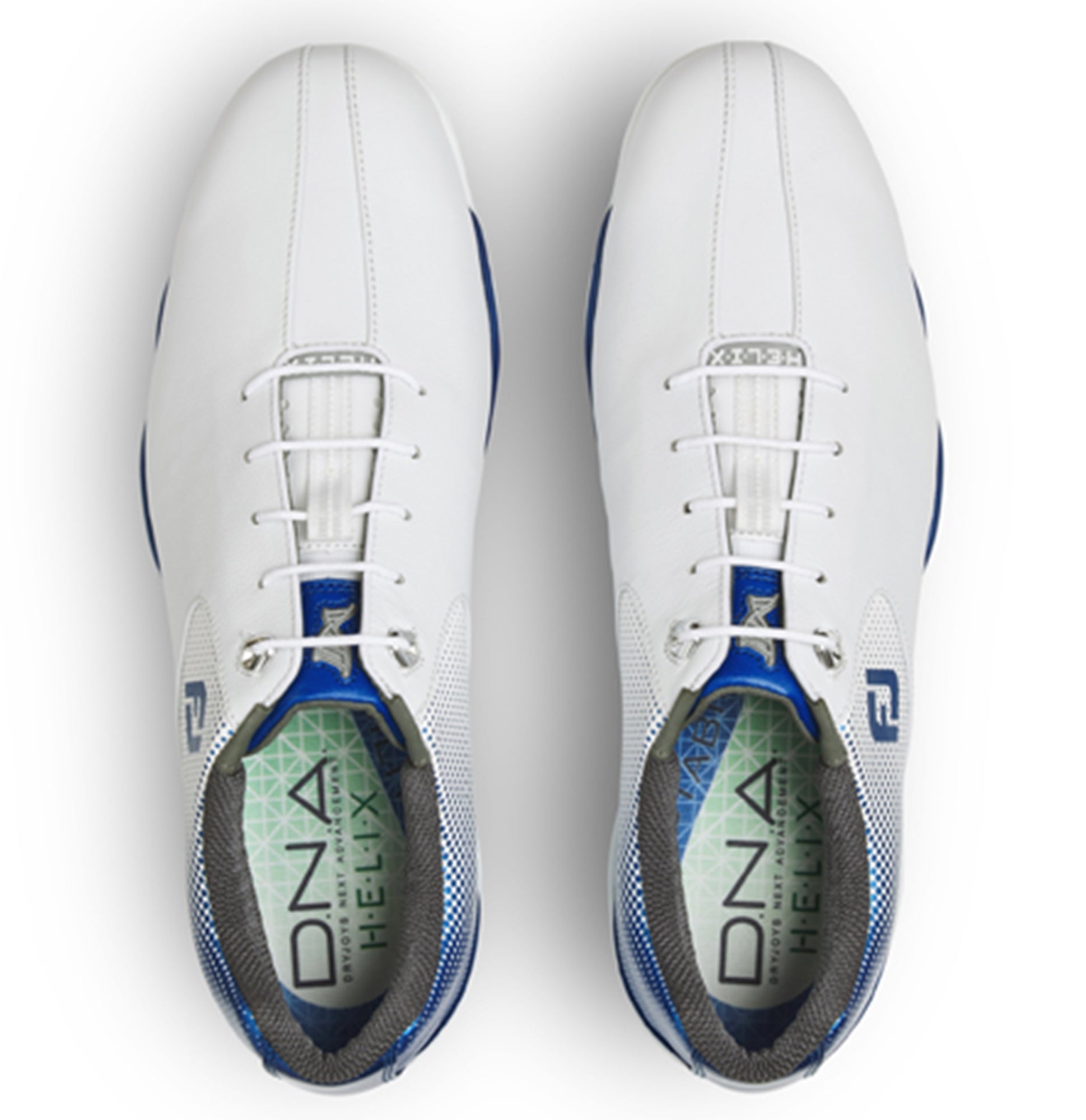 FootJoy DNA Helix Golf Shoe 53334 White Blue | Function18
