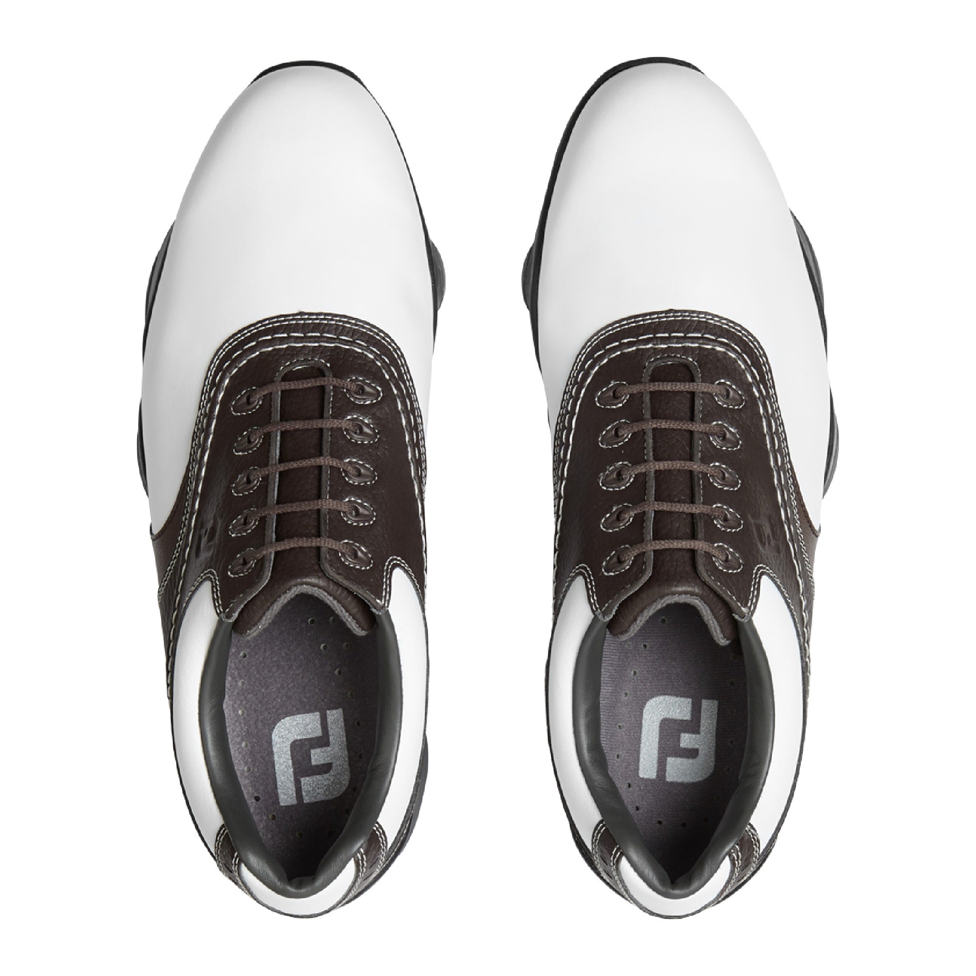 FootJoy FJ Originals Golf Shoes 45359 White Brown | Function18