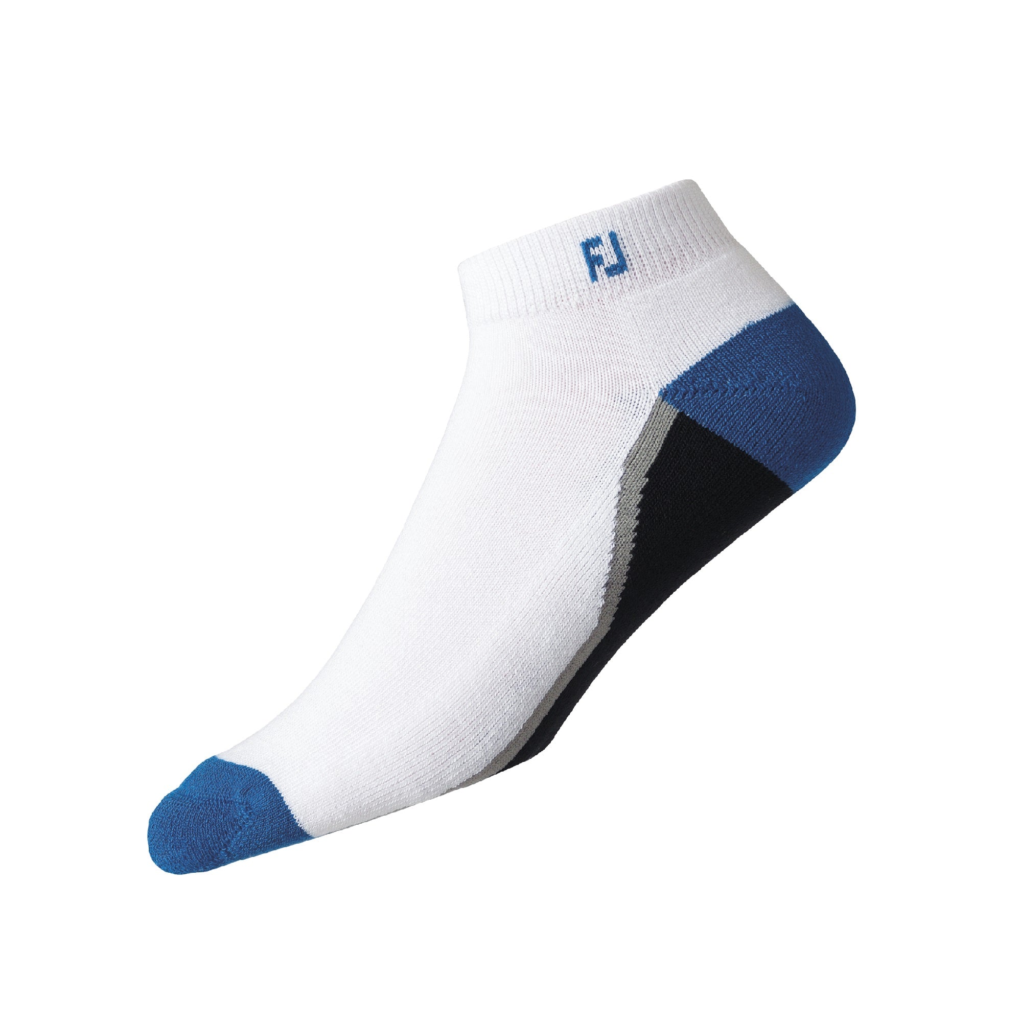 FootJoy ProDry Fashion Sport Golf Socks 16120N White Blue Black ...