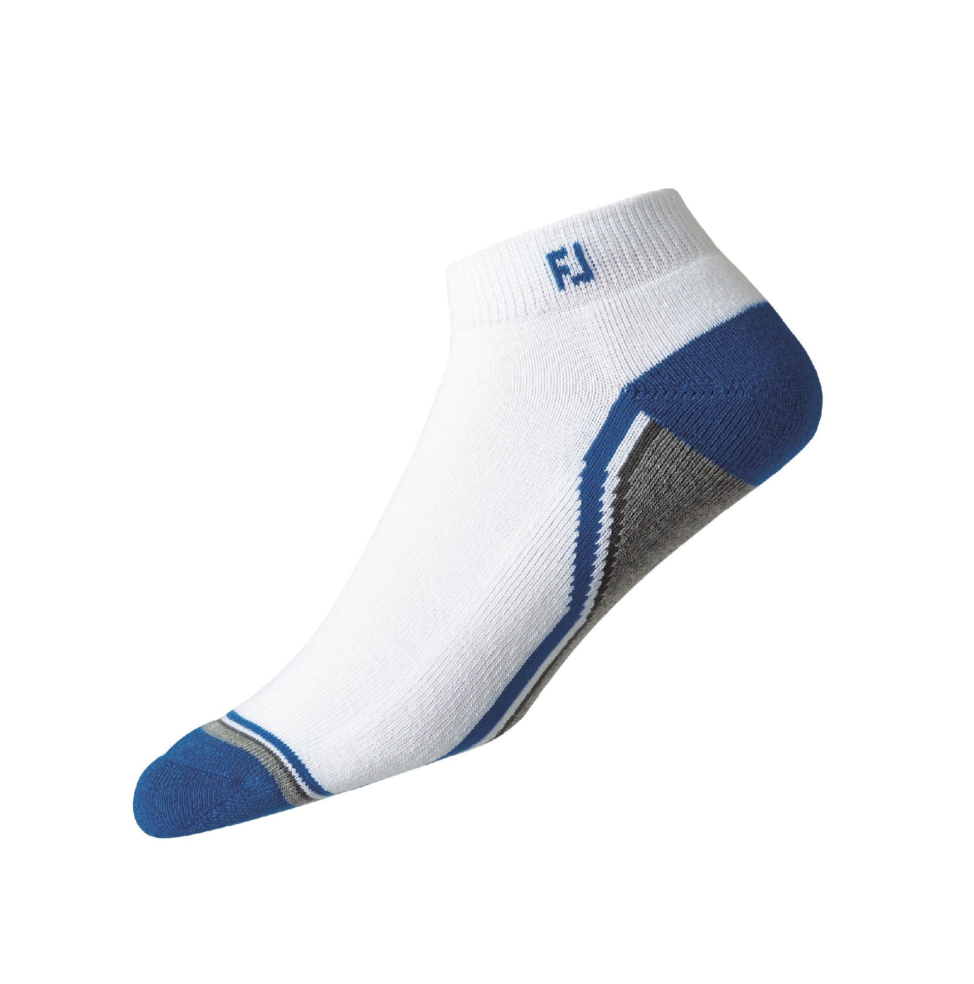 FootJoy ProDry Fashion Sport Golf Socks 16120B White Grey Blue & Function18