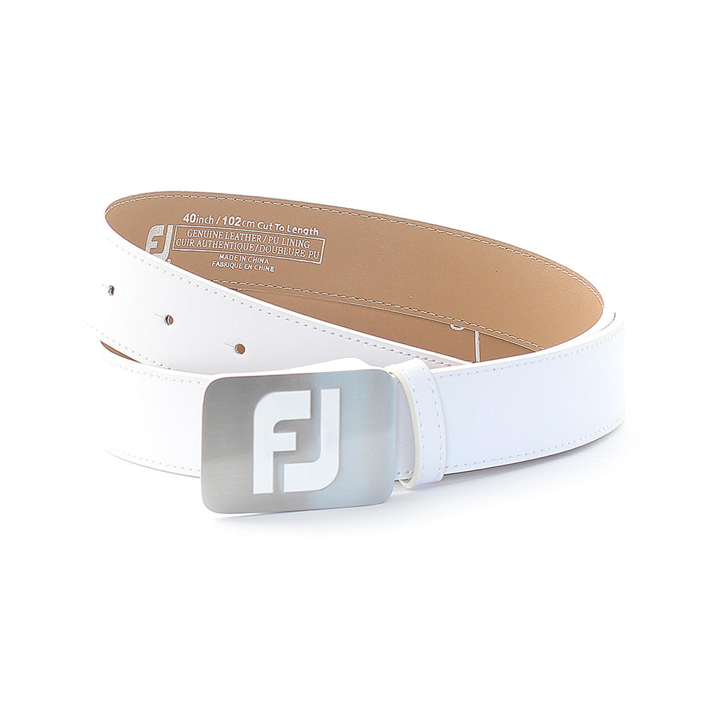 FootJoy Golf Leather Belt 69355 White | Function18