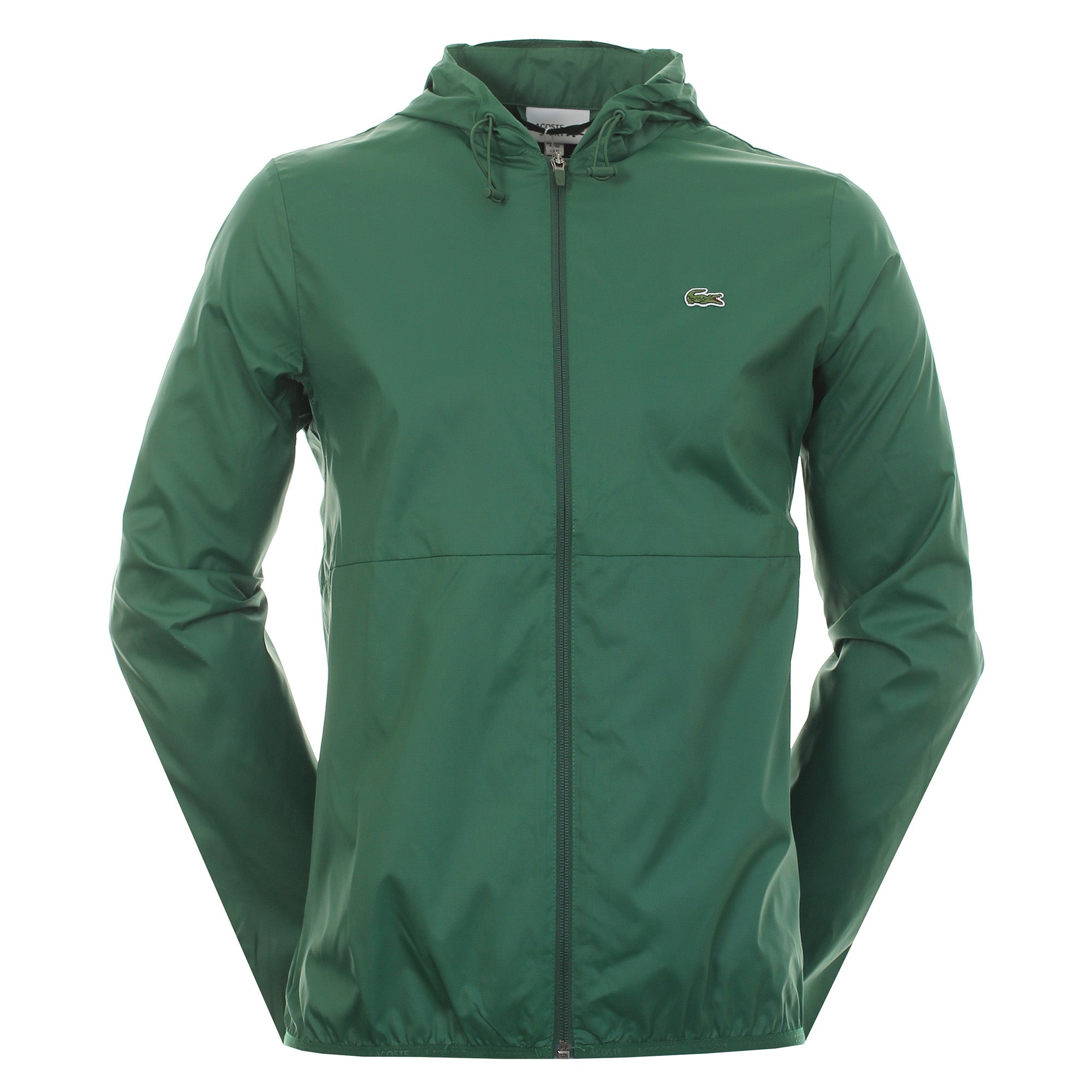 Lacoste Full Zip Hooded Wind Jacket BH1536 Green 132 | Function18