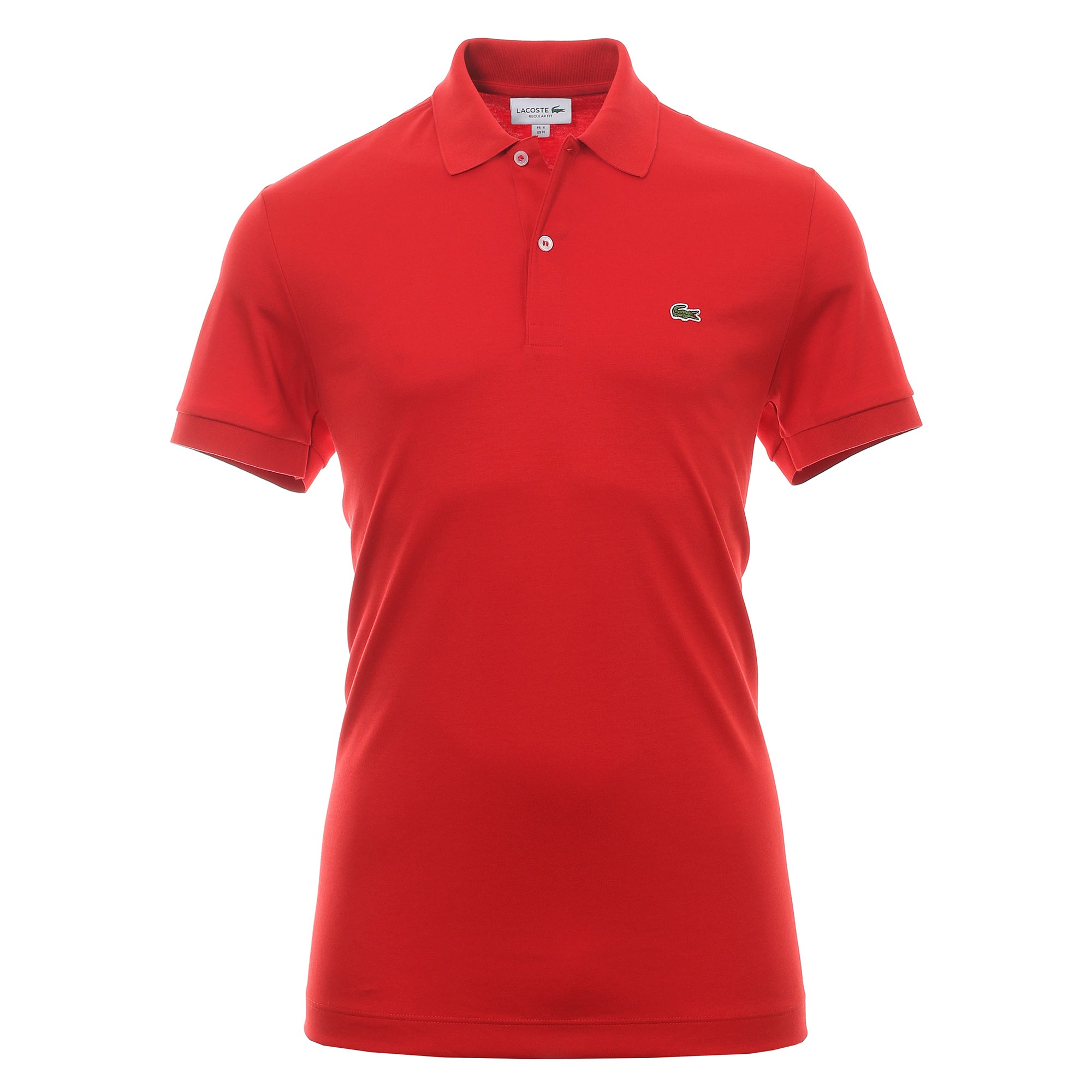 Lacoste Pima Cotton Interlock Polo Shirt DH2050 Red 240 | Function18