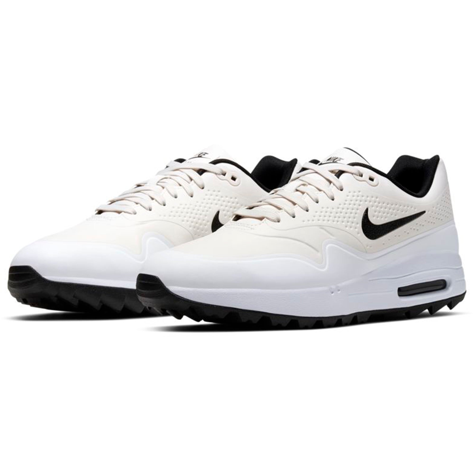 Nike Air Max 1 G Golf Shoes AQ0863 Phantom White Black 008 & Function18