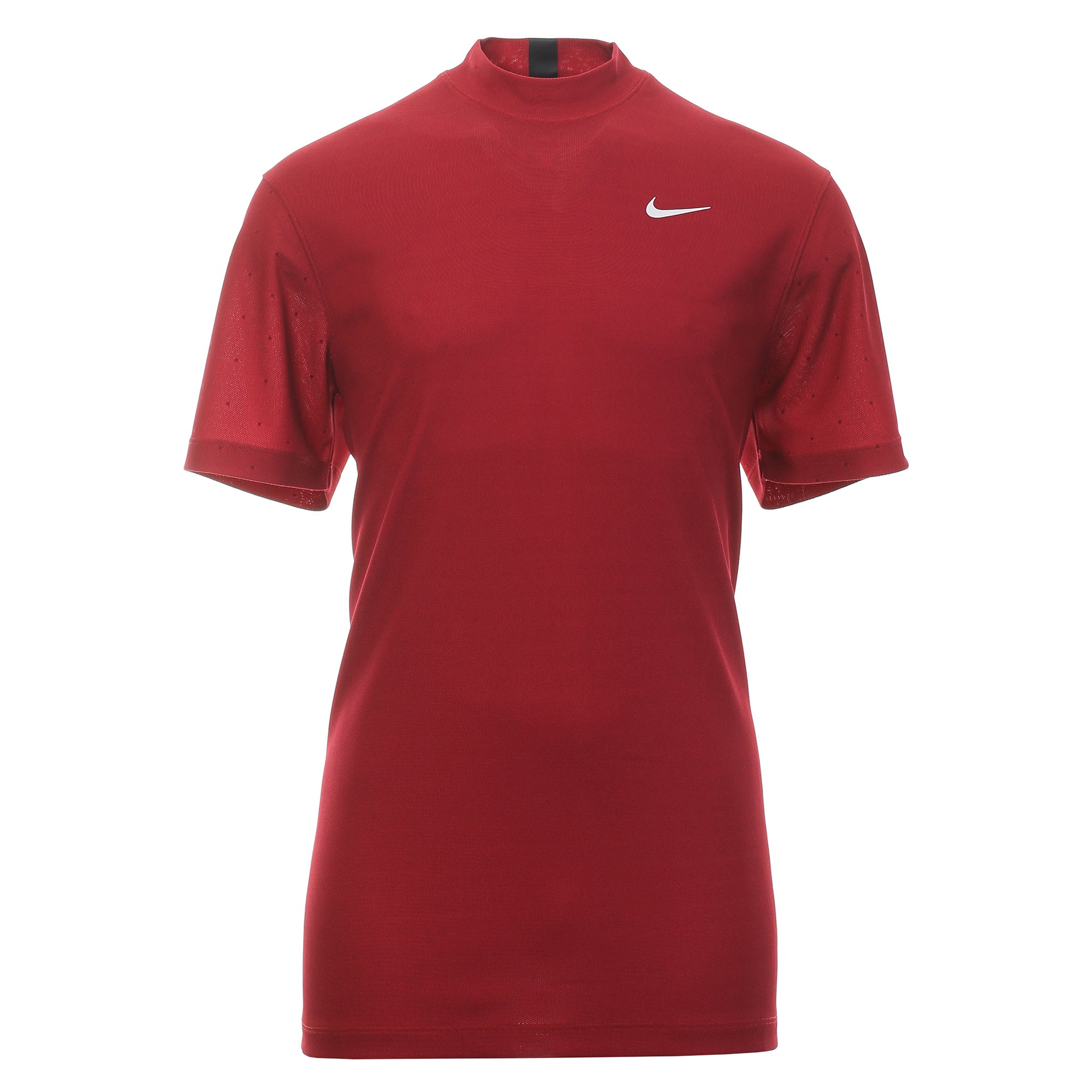Download Nike Golf TW Dry Mock Shirt CT6078 Gym Red 687 | Function18