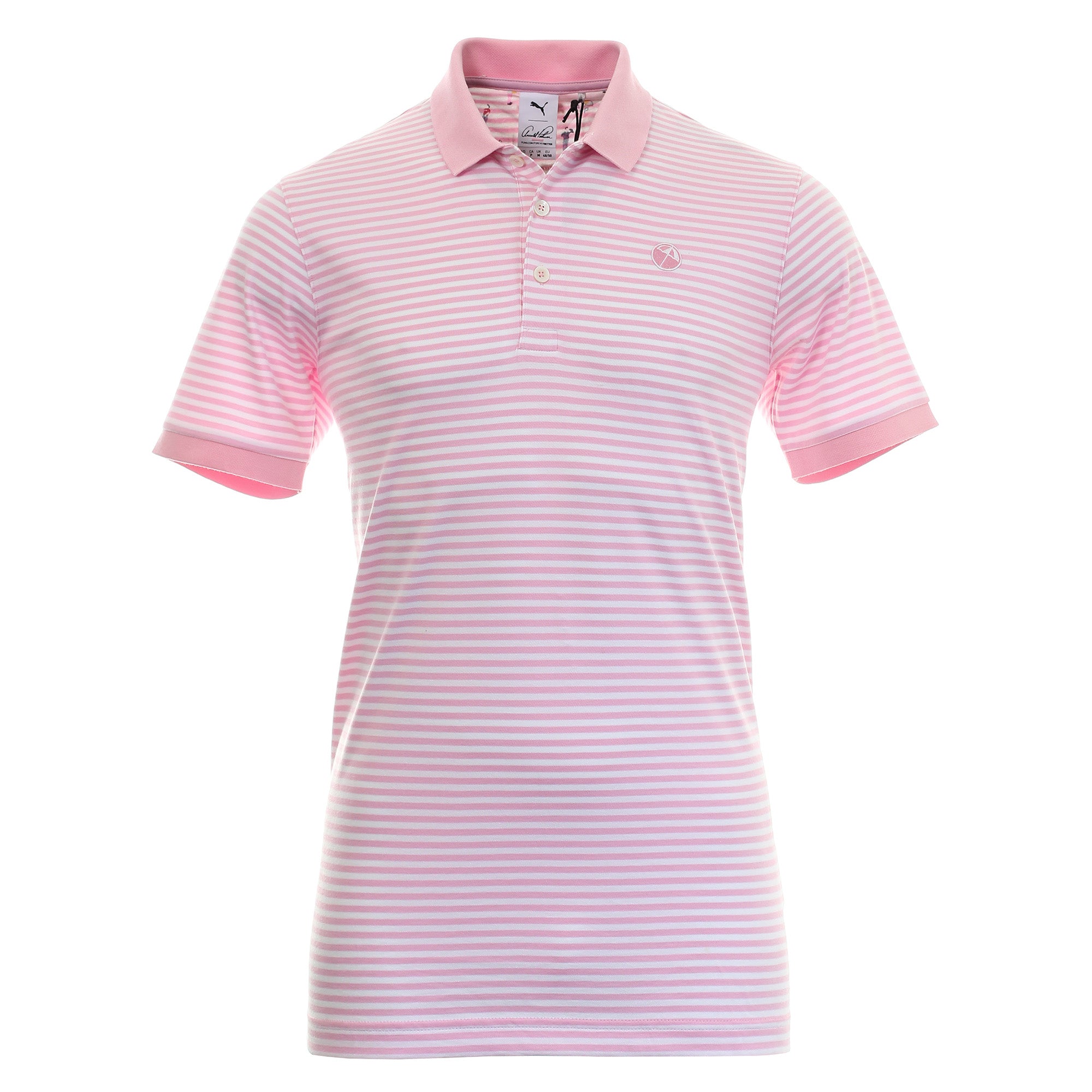 Puma Golf X Arnold Palmer Signature Stripe Shirt 597301 Pale Pink 02 ...