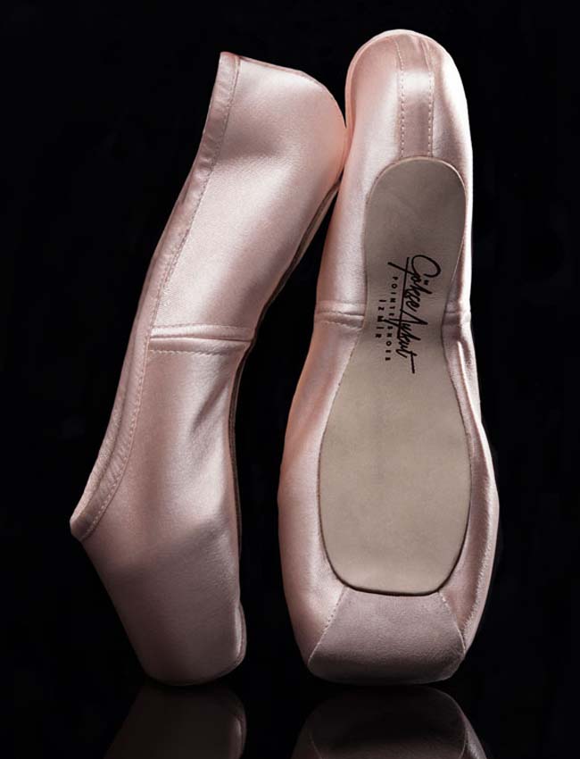 pointe shoes with heels