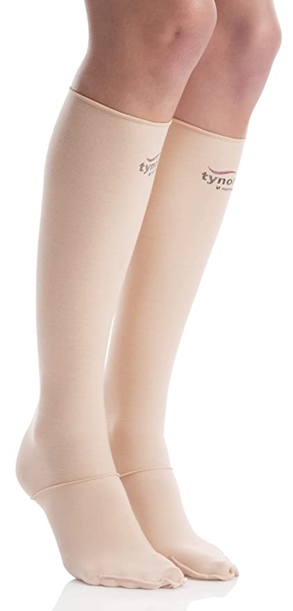 Tynor Compression Garment Leg Below Knee Open Toe (Pack of 2