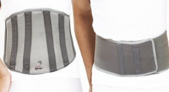 Tynor Lumbo Sacral Belt, Grey (Pack of 1) for Back Pain – Fishman Healthcare