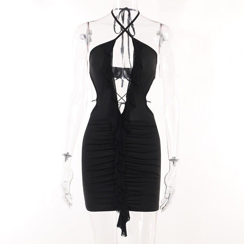 Addicted To Your Lips Mini Dress – Maimoco