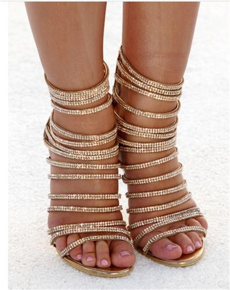 gladiator diamond heels