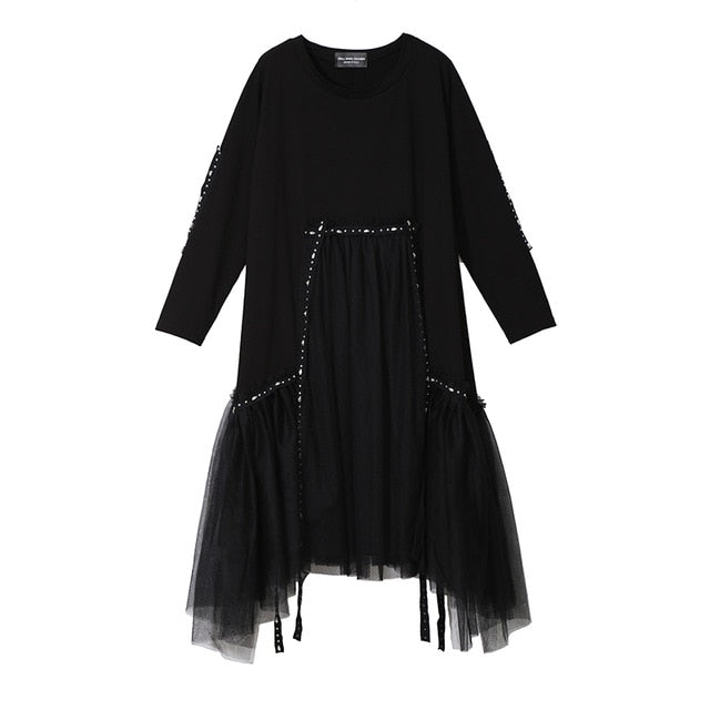 Black Betty Loose Midi Dress – Maimoco