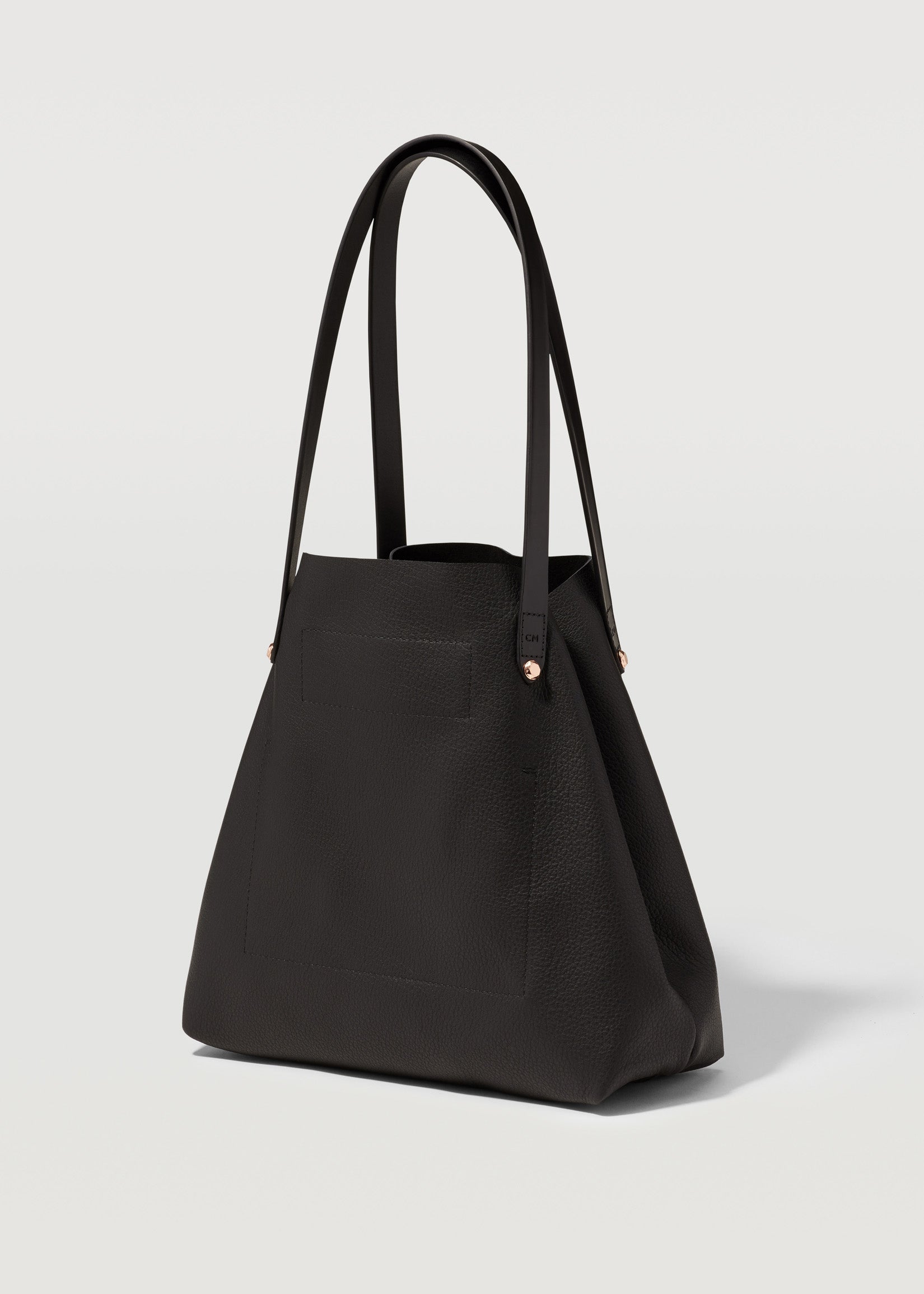 Black Nappa Mini Bespoke Tote – Charlie Middleton