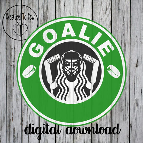 Download Coffee Goalie Mom Svg File Set Created To Sew