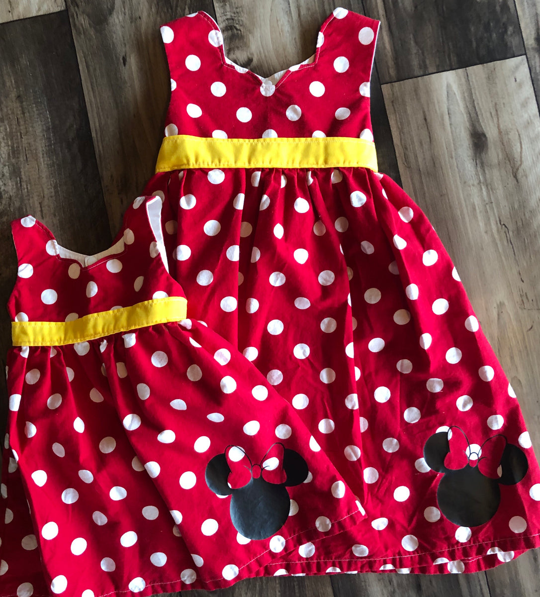 Minnie Red Polka Dot Summer Dress – Created To Sew
