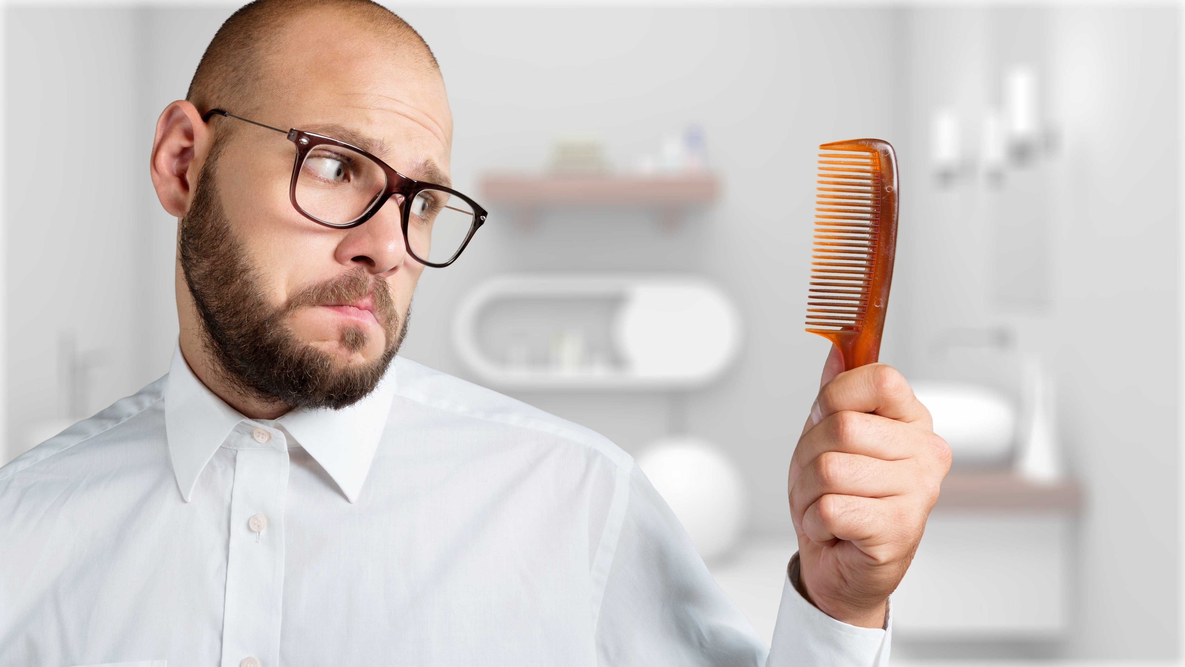 wet shave bald head