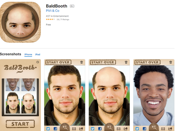 Bald booth app review