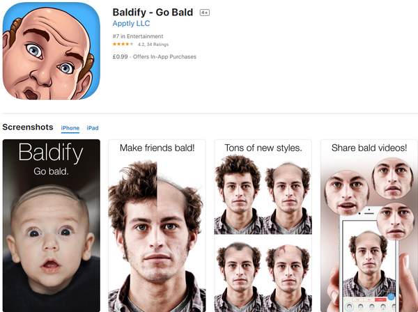 Baldify app review