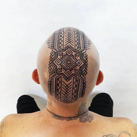 Amazonas tribal tatuering 