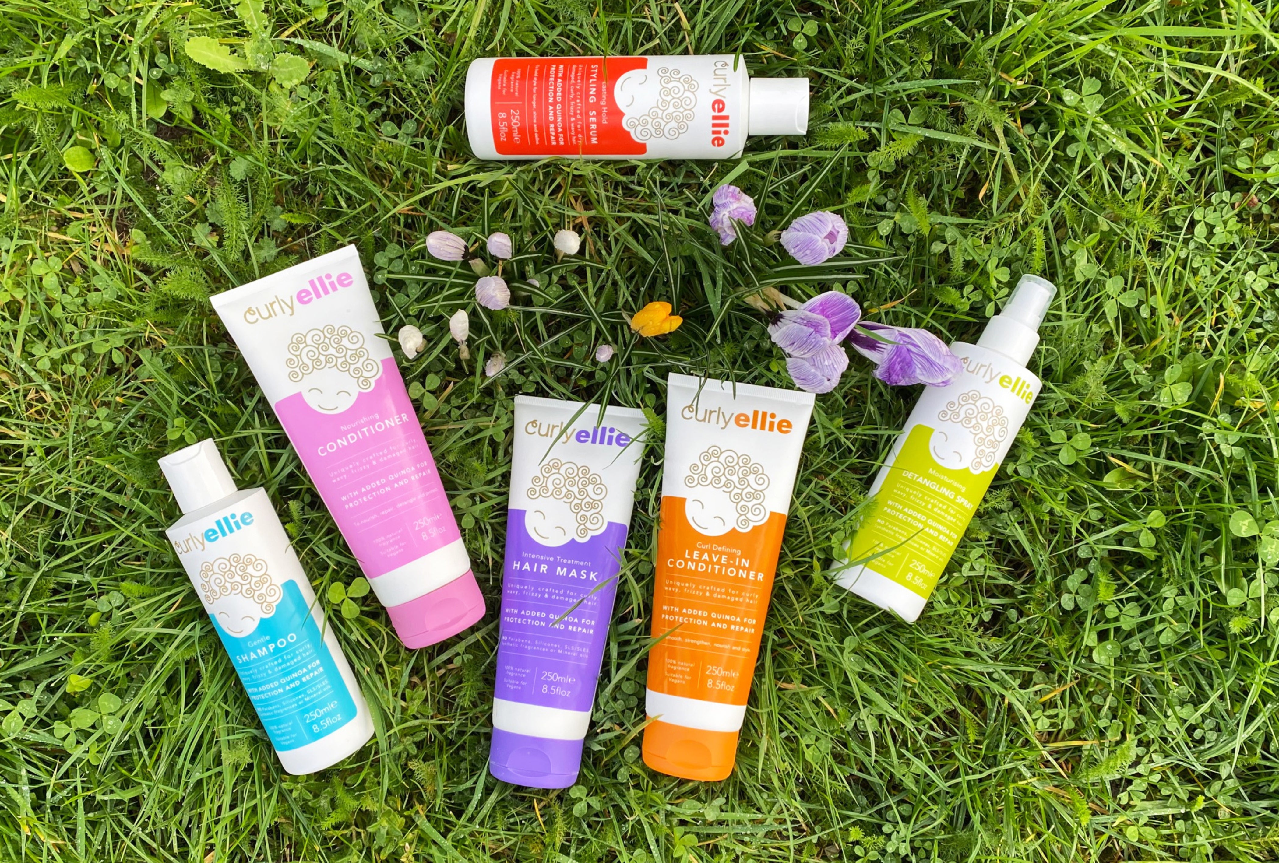 CurlyEllie Full line - products suitable for kids