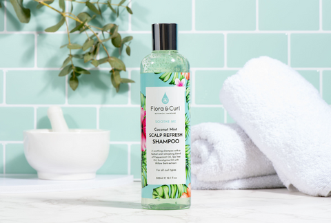 Flora & Curl Mint Refresh Shampoo 