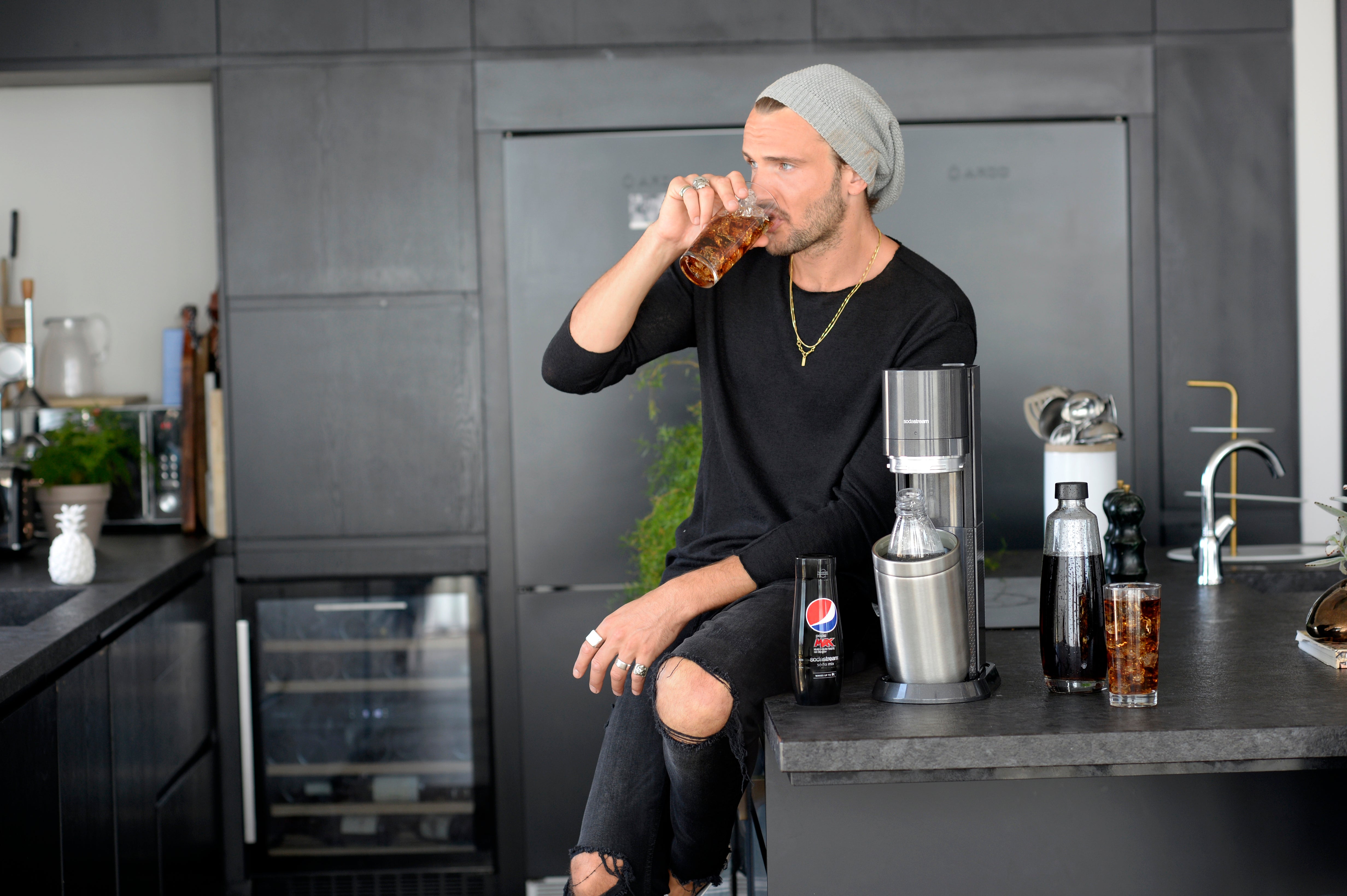 Sodastream, Concentré pour la préparation de boissons gazeuses au goût de  Pepsi, 440ml (emballage à partir