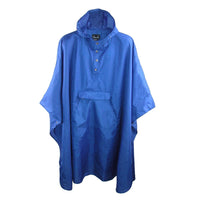 Shedrain Packable Poncho Blue