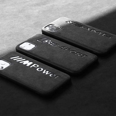 BMW M Series Alcantara Shockproof Protective Designer iPhone Case For All  iPhone Models, Techypop.com