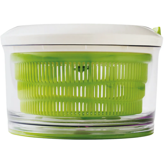 BINO | Salad Spinner - 2.75 Qt | Small Manual Lettuce Spinner | Salad  Spinner with Salad Bowl for Serving | Fruit & Vegetable Basket & Spinner |  Pasta