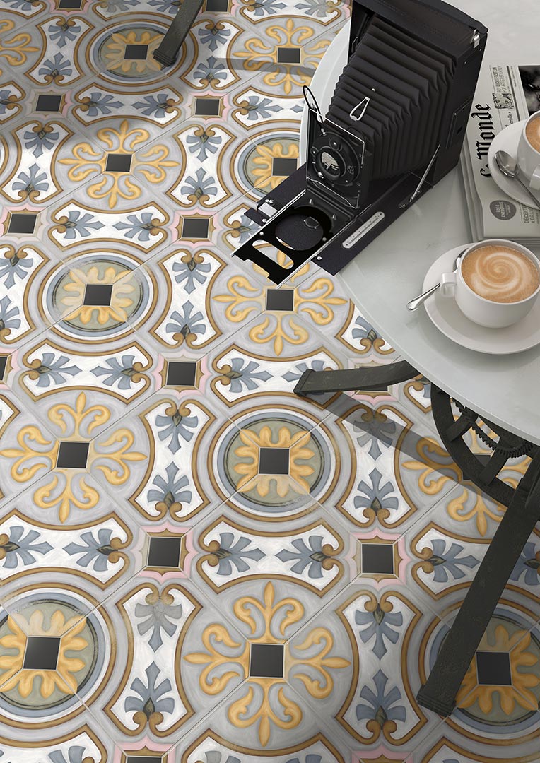 Encaustic cement tiles for Kitchens | Vodevil