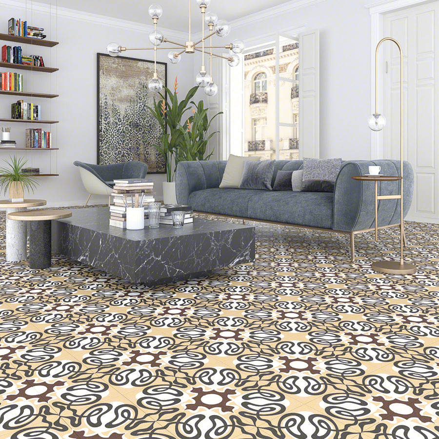 Encaustic cement tiles for Living rooms | Alameda