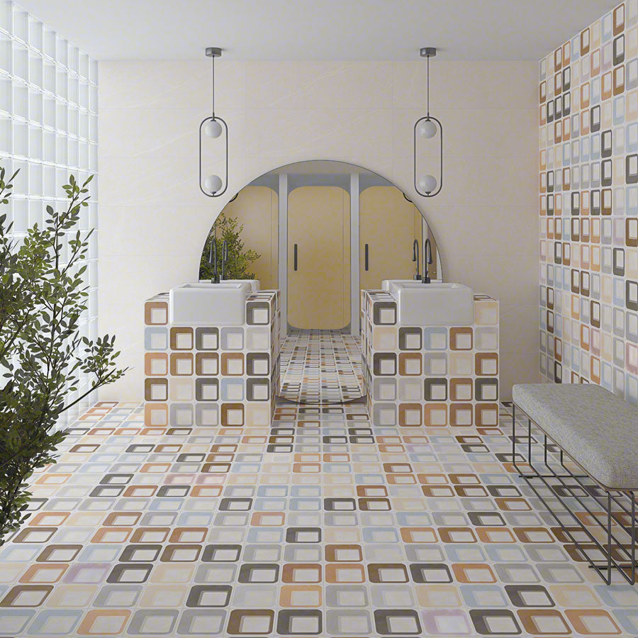 Encaustic cement tiles for Bathrooms | Pop tile