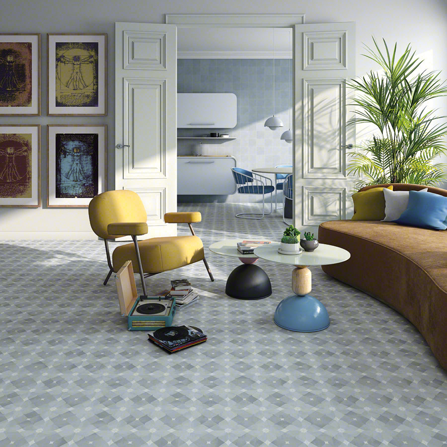 Encaustic cement tiles for Living rooms | Pop tile
