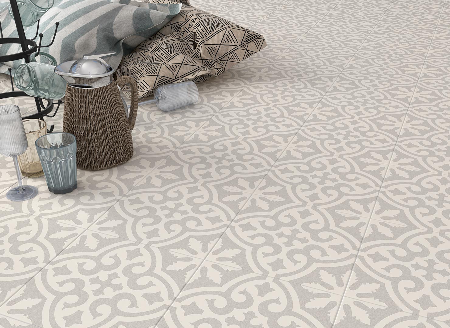 Encaustic cement tiles for Living rooms | Svenska