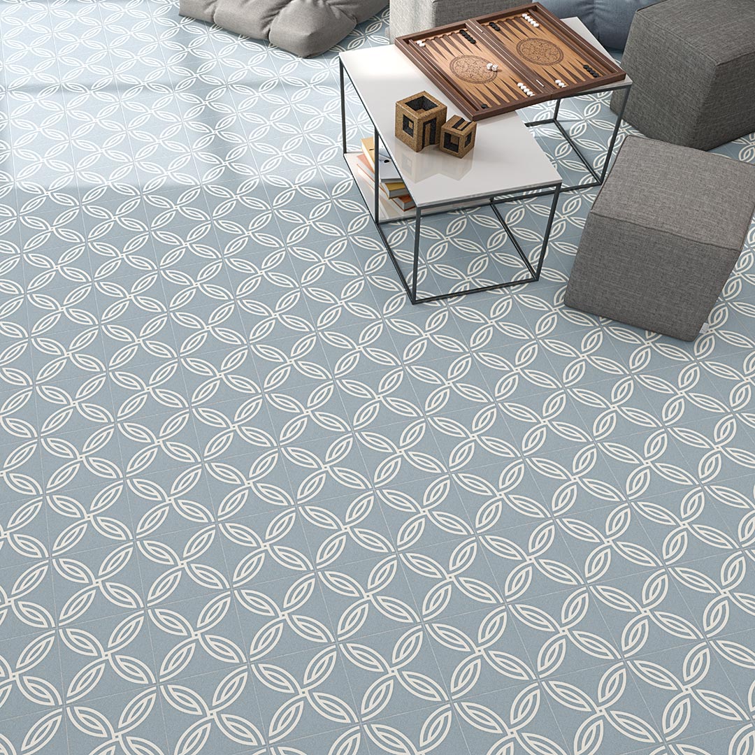Encaustic cement tiles for Living rooms | Alameda