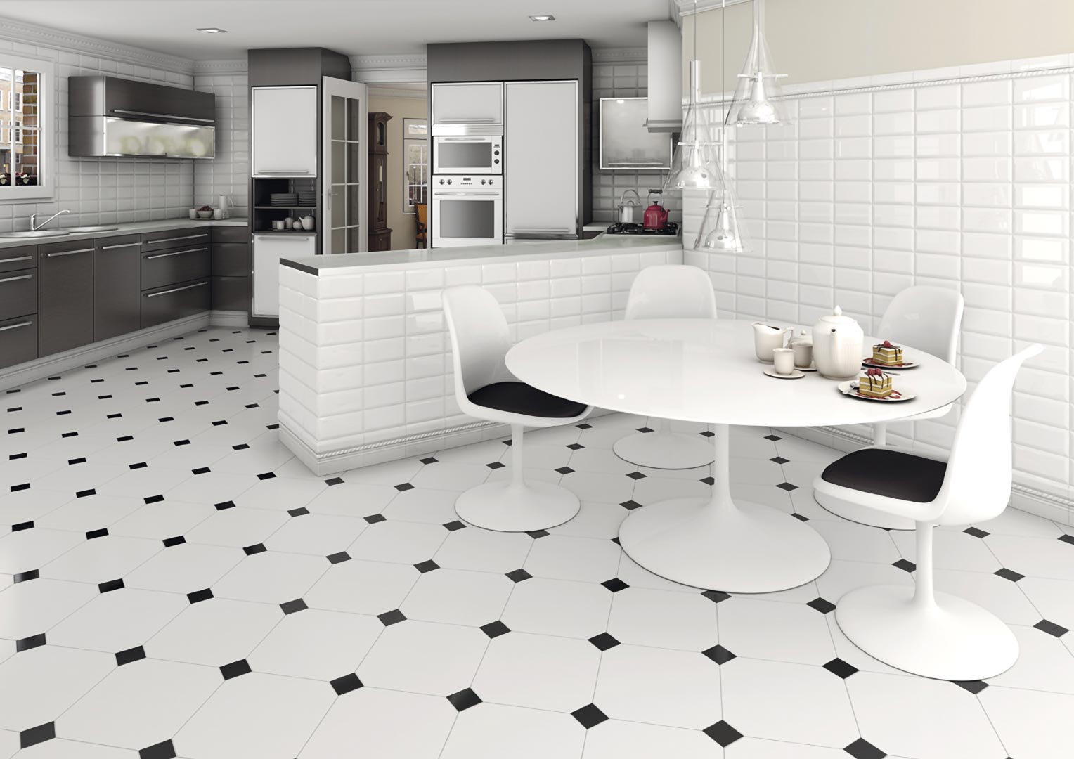 Ceramic heritage,monocolor for Kitchens | Mugat - rivoli